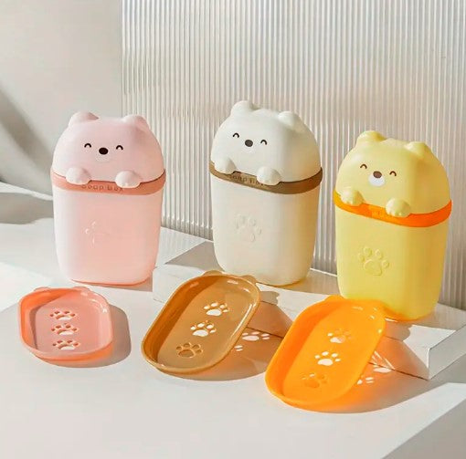 Cute Bear Portable Soap Box