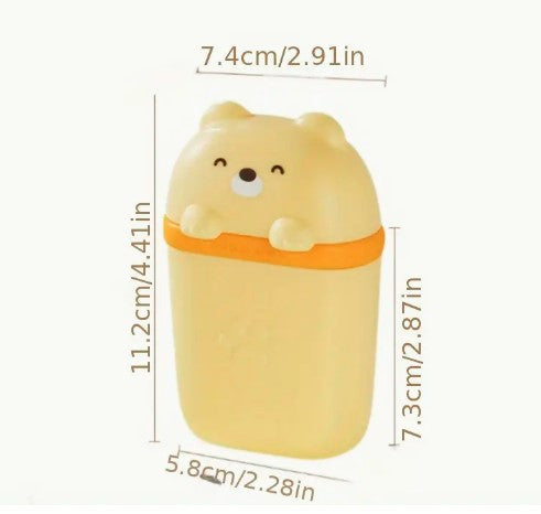 Cute Bear Portable Soap Box