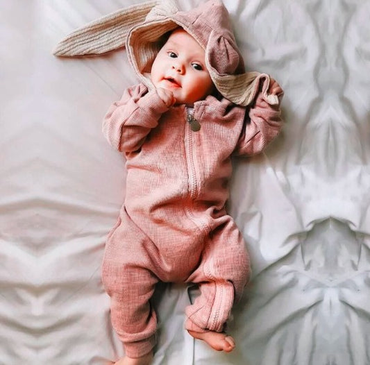 Bunny Romper - Pink