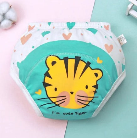 Cartoon Animal Cotton Waterproof Nappies