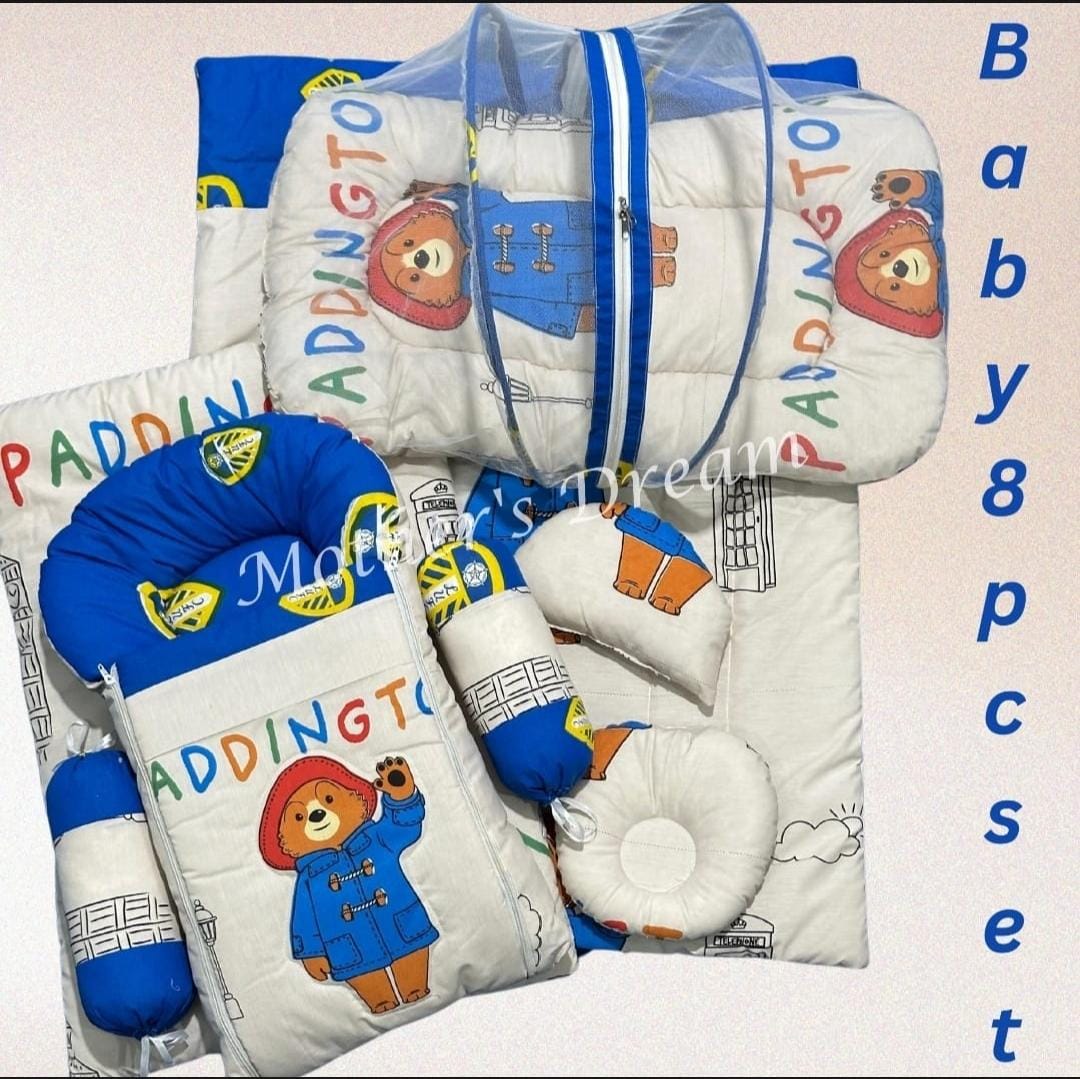 Bed Set - 8 PIECE
