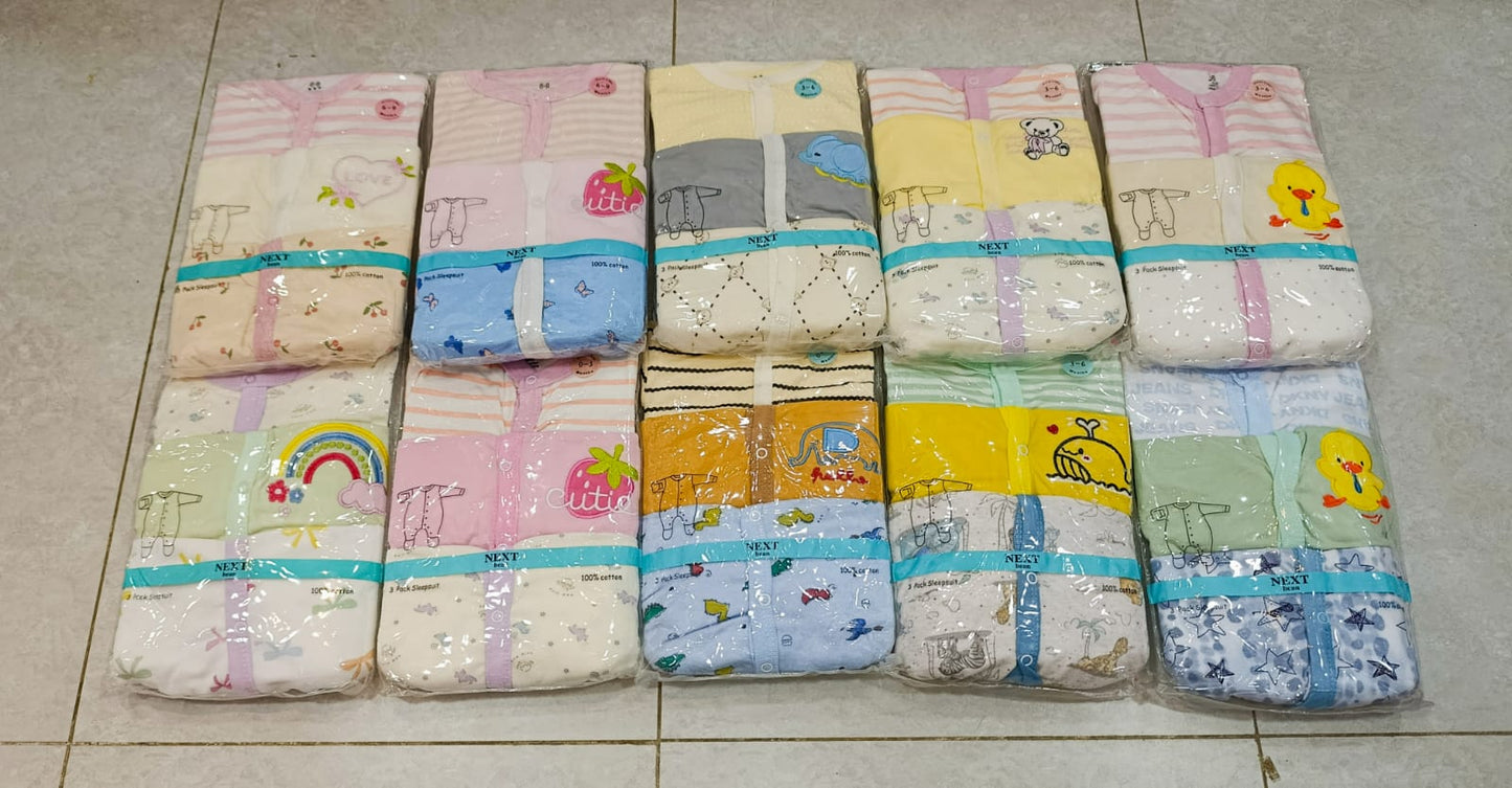 Baby next sleeping suit