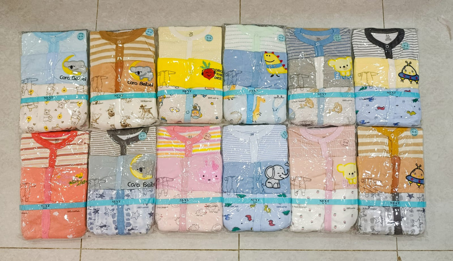 Baby next sleeping suit