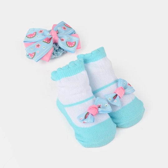 Booties with headband