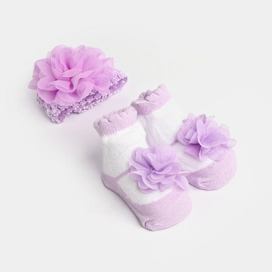 Booties with headband