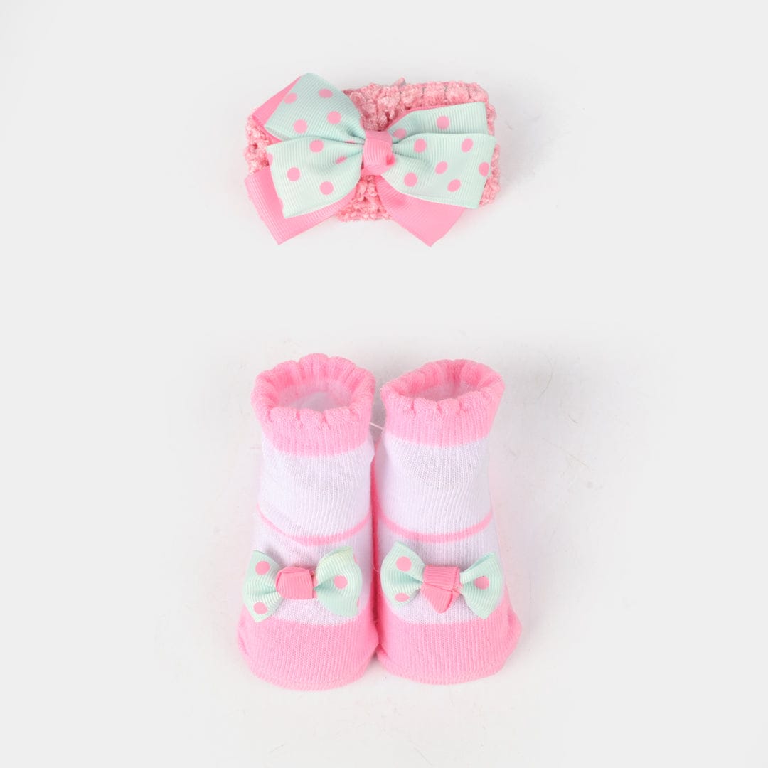 Booties with headband