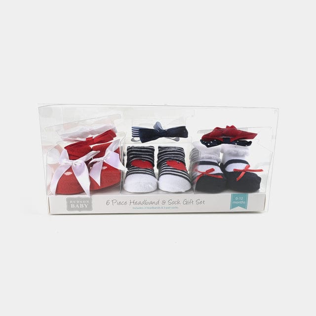 Pack of 3 booties with headband