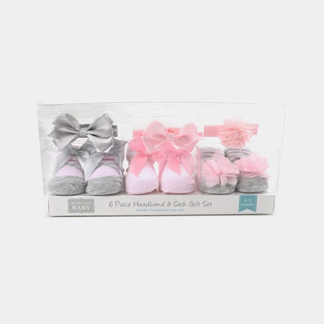 Pack of 3 booties with headband