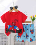 Kids Boys Girls 2Pcs Short Sleeve T-Shirt Shorts
