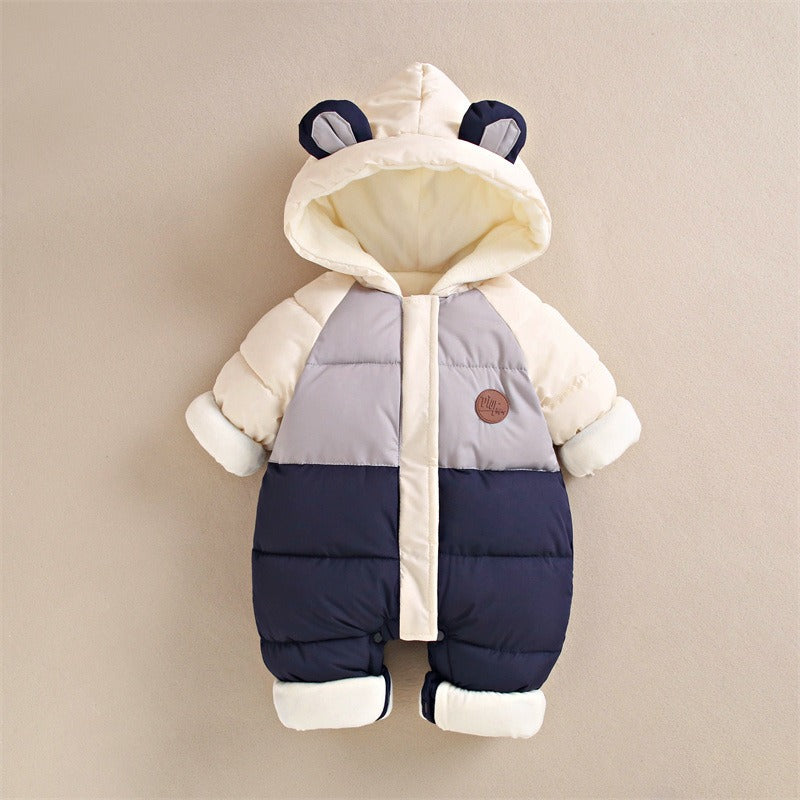 Winter Puffer Jacket Blue