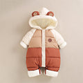 Winter Puffer Jacket Brown