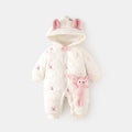 Winter Puffer Jacket White Rabbit