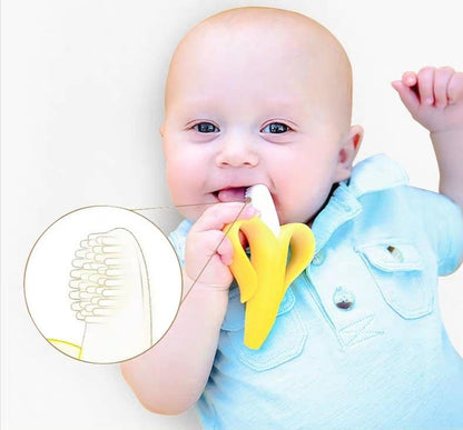 BABY BANANA TOOTHBRUSH TEETHER