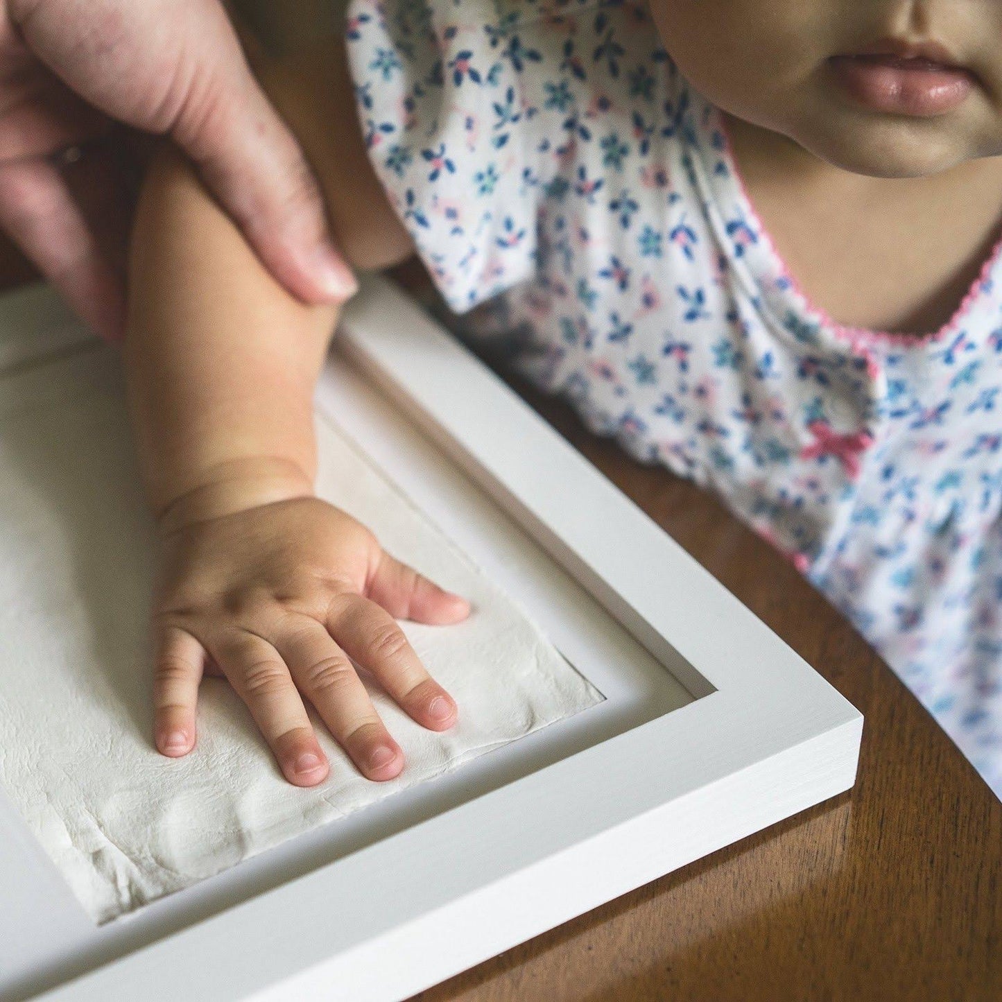 Frame with Hand & Foot Print Clay - Gift Packing