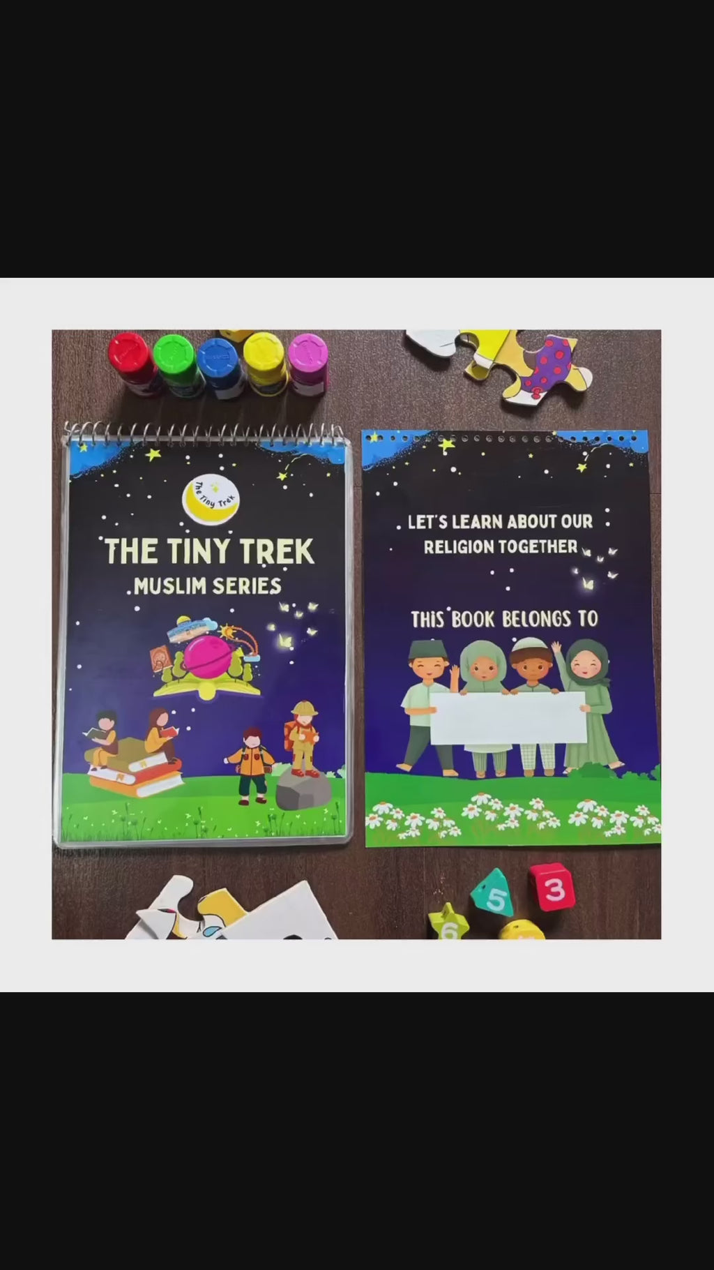 Reusable Book with Board Marker and Free