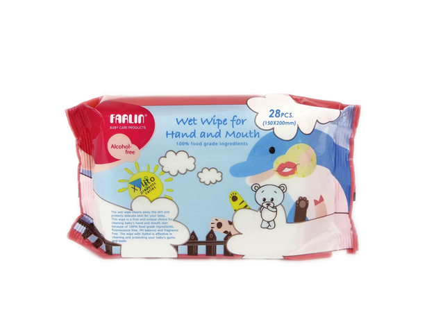WET WIPES FOR HAND & MOUTH