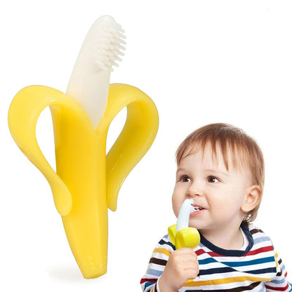 BABY BANANA TOOTHBRUSH TEETHER