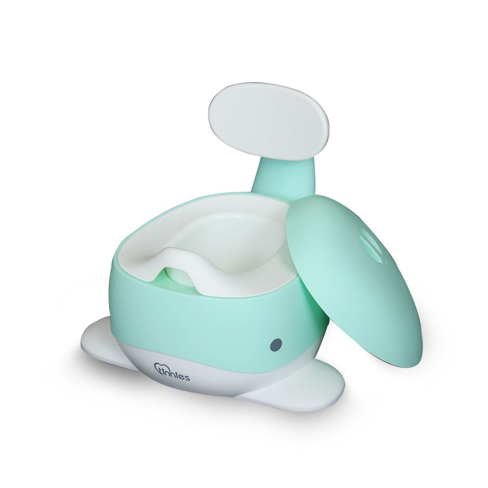 TINNIES BABY WHALE POTTY-GREEN