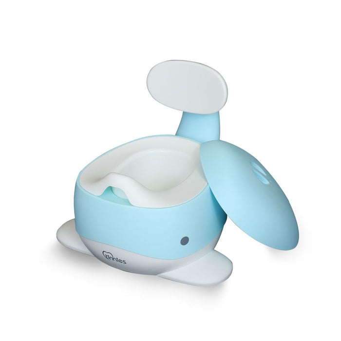 TINNIES BABY WHALE POTTY-BLUE