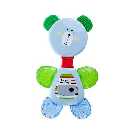 Rattle with water teether - Bear
