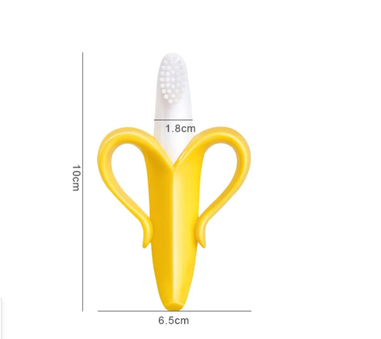 BABY BANANA TOOTHBRUSH TEETHER