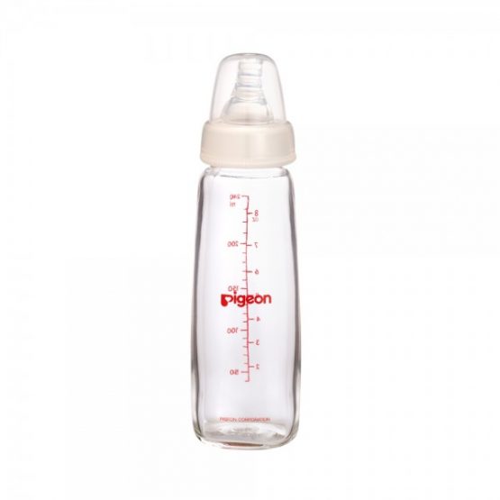 PIGEON SN GLASS BOTTLE 240 ML