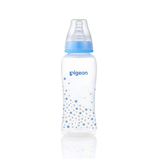 PP STREAM LINE PRINTED BOTTLE 250ML BLUE