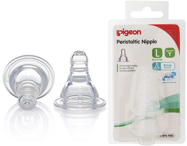 PIGEON STRETCHABLE NIPPLE LARGE 2PCS