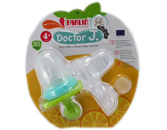 FARLIN GRIP N BITE LOLIPOP BABY ORAL SET