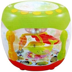 Big Musical Flash Drum with Lights and Nursery Rhymes