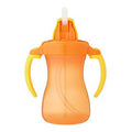 PIGEON PETITE STRAW BOTTLE 150ML, ORANGE