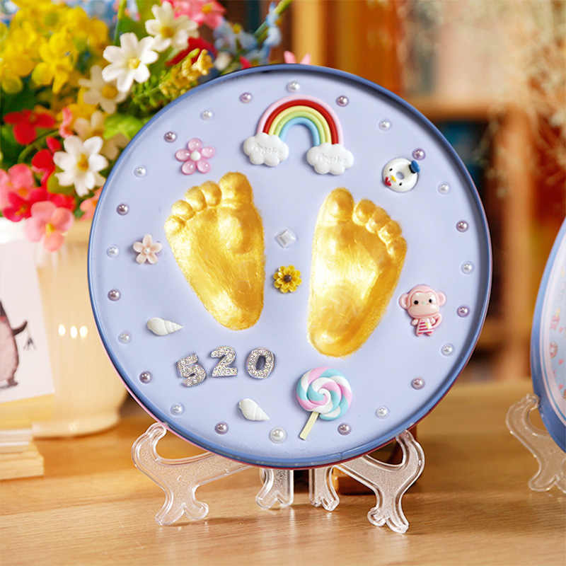 hand and foot print DIY baby kit