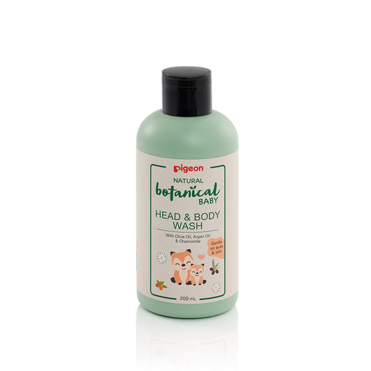 NATURAL BOTANICAL HEAD & BODY WASH 200ML