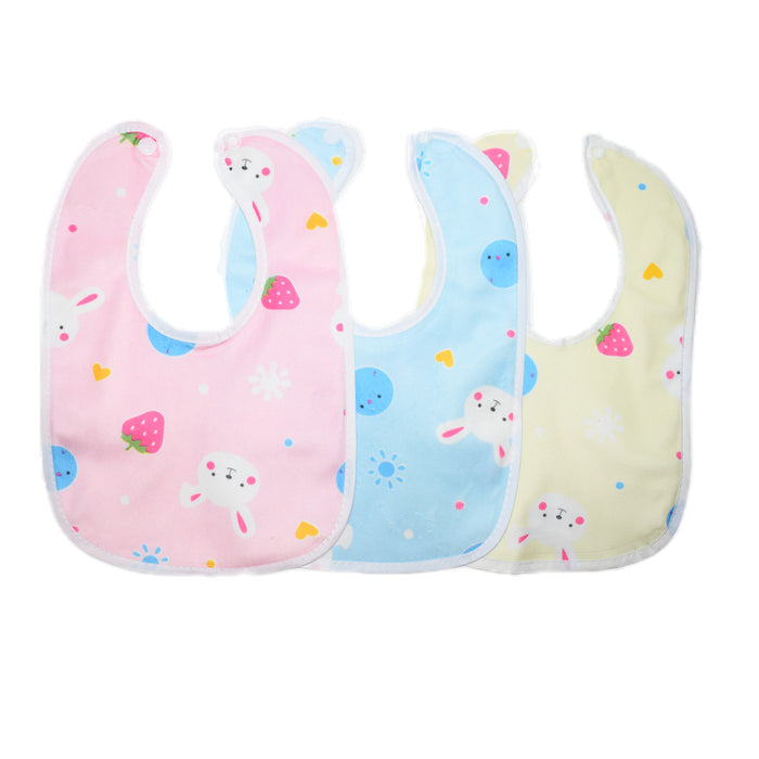 Pack of 3 Bibs, washable