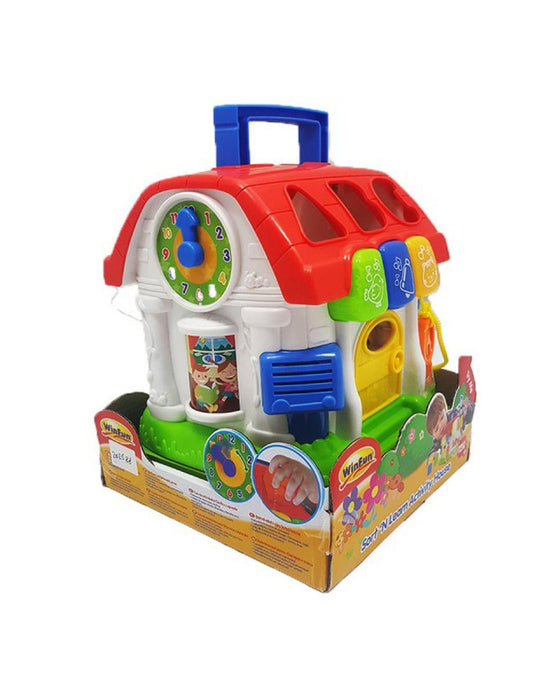 Winfun 772 Sort 'N Learn Activity House With Light & Sound
