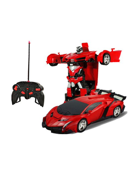 Remote Controlled Lamborghini Transformer Sports Car - Red