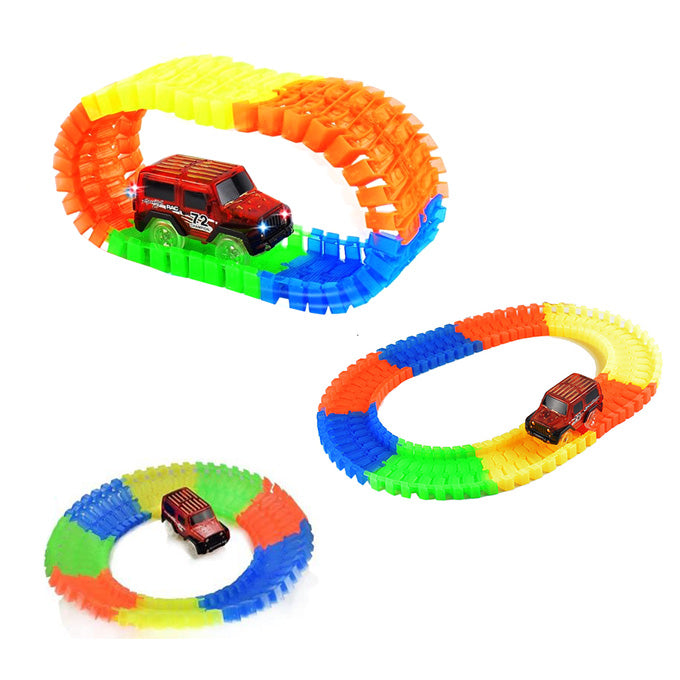 Colorful Track - Jeep Truck Track Set