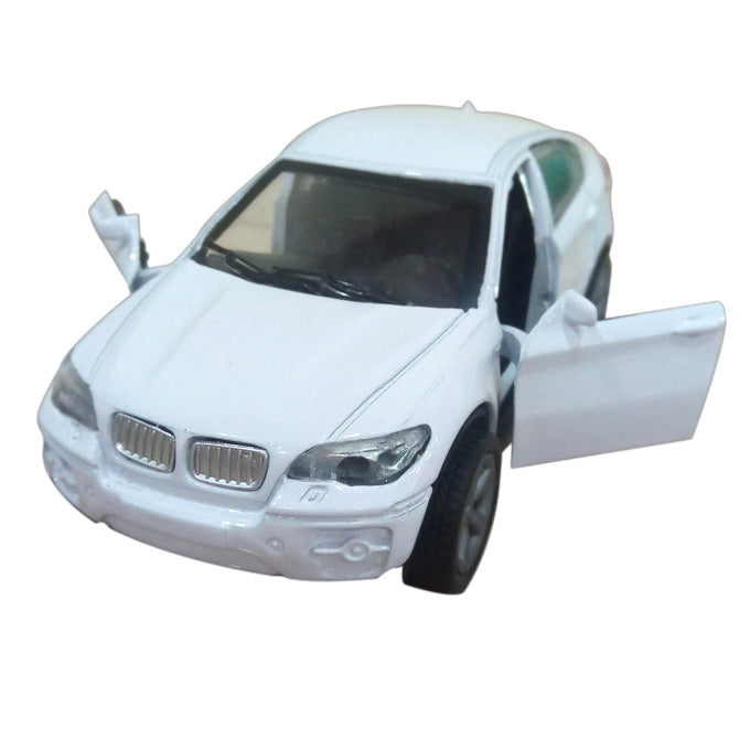 BMW Scaled Model Metal Pull Back Die Cast - White