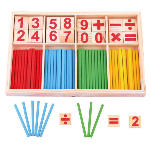 Mathematical Numbers and Counting Intelligence Sticks