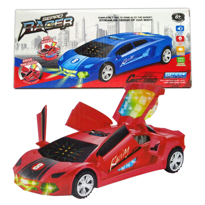 Crazy Ferrari with Light & Sound - 360 rotation