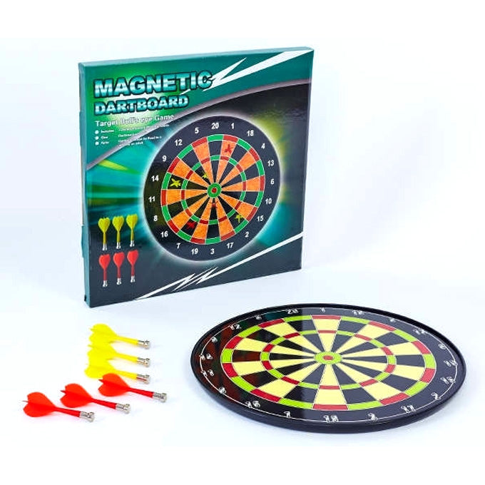 Magnetic Dart Board Game - 14 inches