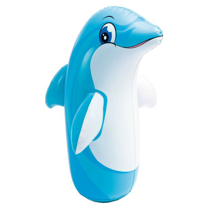 Intex - 3D Inflatable Dolphin Punching Bop - 44669