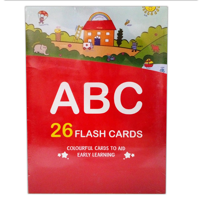 English Learning - Capital Alphabets ABC Flash Cards - 26 pcs