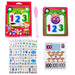 123 Numbers Learning Flash Cards With Marker