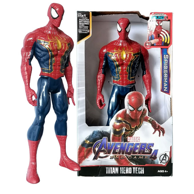Spiderman Golden Suit Action Figure - 11 Inches