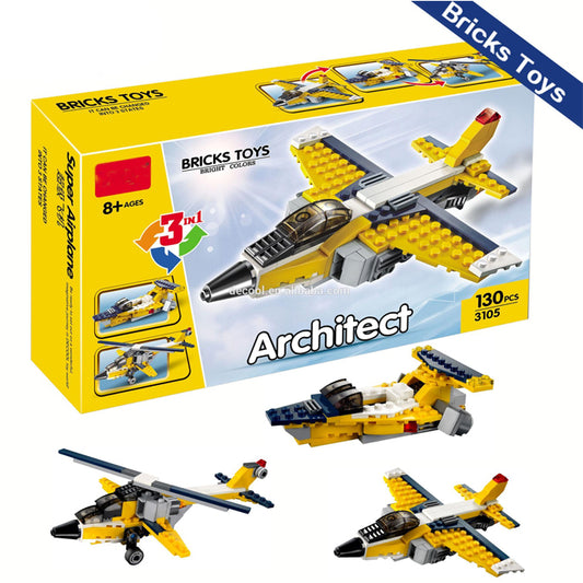 3 in 1 Architect Sports Building Blocks