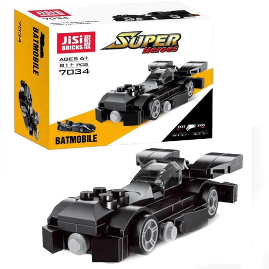 Batman Batmobile Car JISI Bricks Building Blocks - 7034