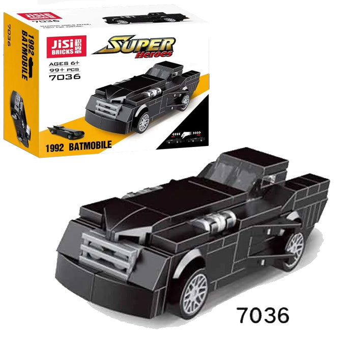 Batman 1992 Batmobile Car JISI Bricks Building Blocks - 7036