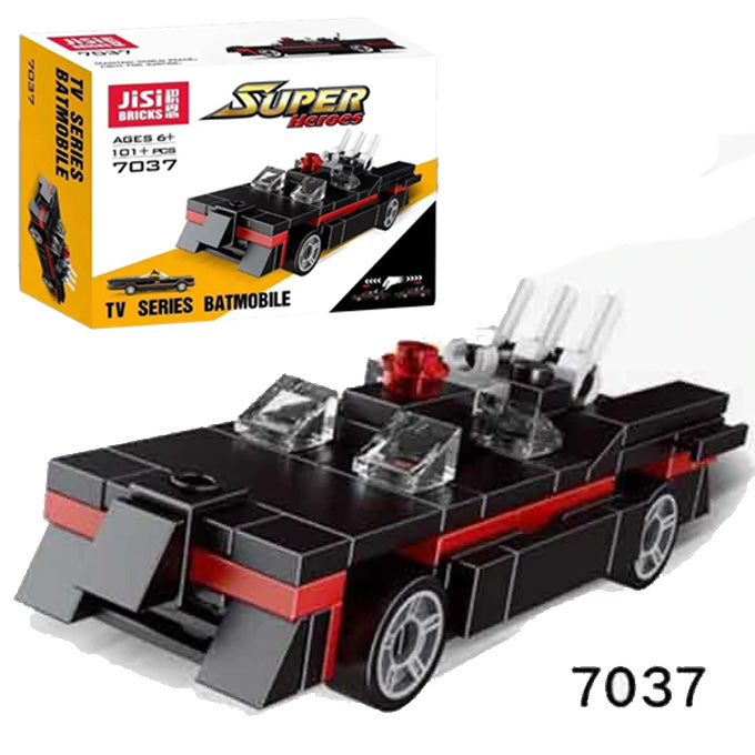 Batman TV Series Batmobile Car JISI Bricks Building Blocks - 7037