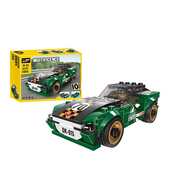 Mini Racing Cars Technic Building Blocks for kids - 31015 -Decool